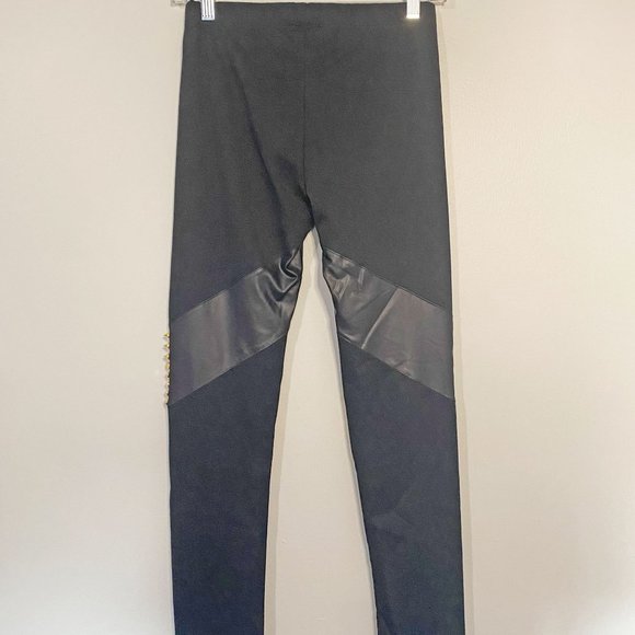 Women's Spiked Leggings - Picture 2 of 2